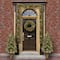 5-Piece Pre-Lit Frosted Berry Artificial Christmas Entrance Trees, Garland & Wreath
